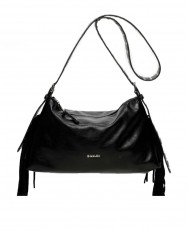 Bolso bandolera con flequeos Binnari Mijas Bolso bandolera con flequeos Binnari Mijas