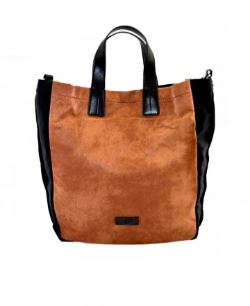 DMR Touch Hasio patent leather shopper bag