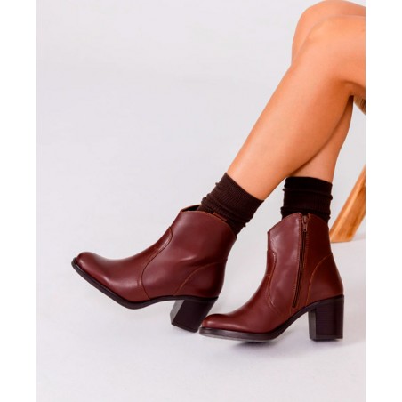 Yokono Orne 003 cowboy style heeled boots