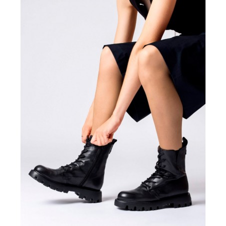 Wonders Camila military ankle boots