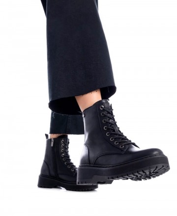 Military ankle boots with heel Xti 142983