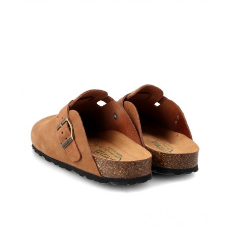 Leather clogs with buckle Catchalot 355