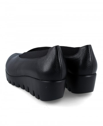 Wonders Agadir wedge ballerina flats