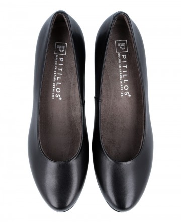 Pitillos 100 Classic black pump for women