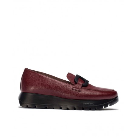 Wonders Rose A-2453 Textured Leather Loafers