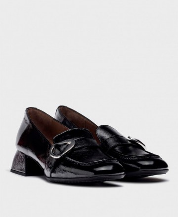 Wonders James D-1210 Square Heel Loafers