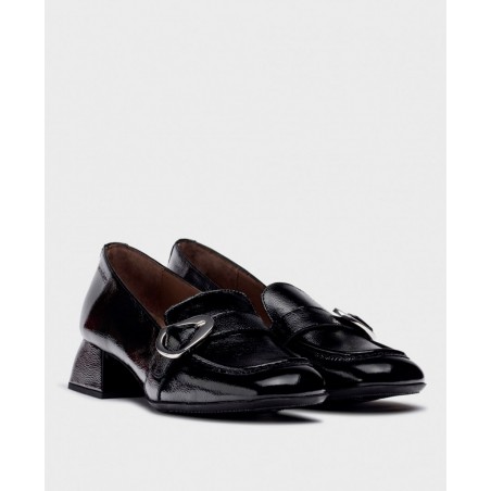 Wonders James D-1210 Square Heel Loafers