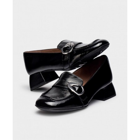 Wonders James D-1210 Square Heel Loafers