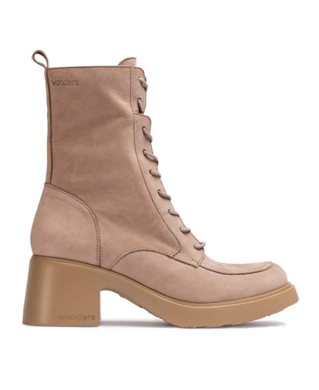 Wonders Eme E-7105 military style ankle boots