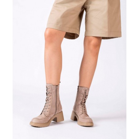 Wonders Eme E-7105 military style ankle boots