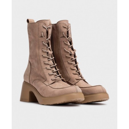 Wonders Eme E-7105 military style ankle boots