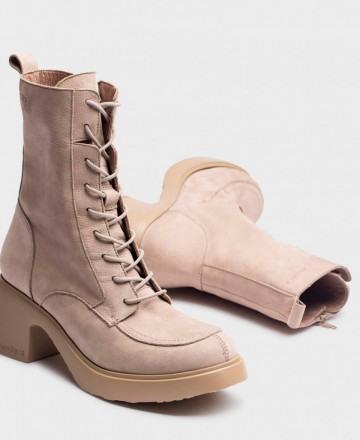 Wonders Eme E-7105 military style ankle boots