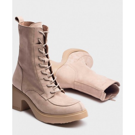 Wonders Eme E-7105 military style ankle boots