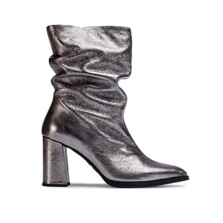 Wonders Salma M-5422 Metallic Ankle Boots