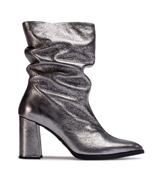 Wonders Salma M-5422 Metallic Ankle Boots