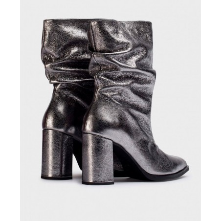 Wonders Salma M-5422 Metallic Ankle Boots