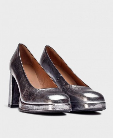 Wonders Captain H-5921 Metallic Heels