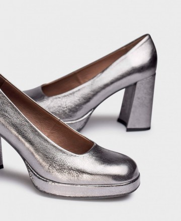 Wonders Captain H-5921 Metallic Heels