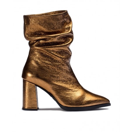 Wonders Salma M-5422 Metallic Ankle Boots