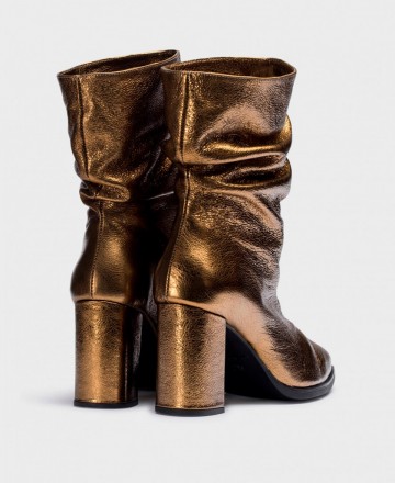 Wonders Salma M-5422 Metallic Ankle Boots