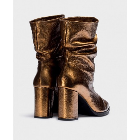 Wonders Salma M-5422 Metallic Ankle Boots