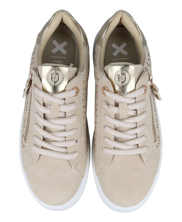 Sneakers with pattern and zipper Xti 143628 Sneakers with pattern and zipper Xti 143628