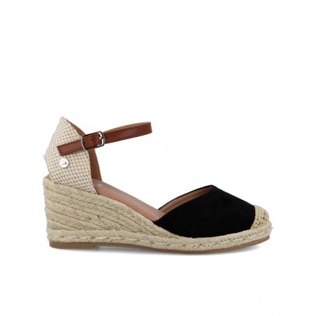 Wedge espadrilles with buckle Xti 140746