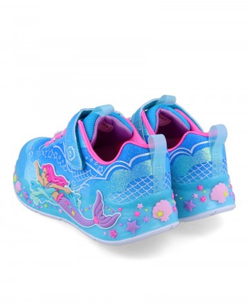 Skechers Mermaid dreams light-up sneakers