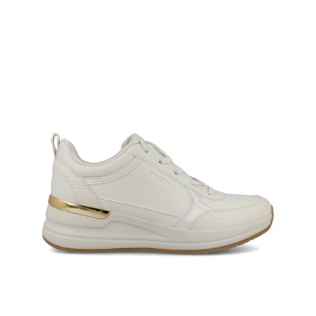 h2Deportivas suela alta Skechers Billion Fine Shine h2 pLas Deportivas Skechers Billion Fine Shine para mujer en color beige so