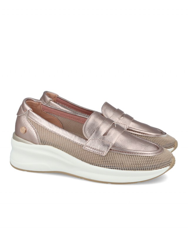 Xti 143707 women's wedge loafers with wedge