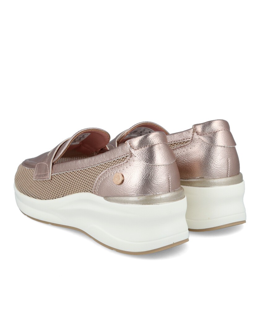 Xti 143707 women's wedge loafers with wedge