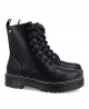 Bota militar negra mujer D