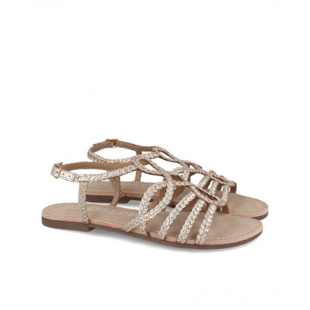 Braided flat sandal Gioseppo Yakima 71746-M