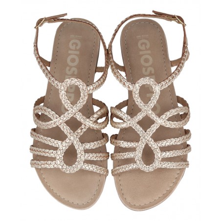 Braided flat sandal Gioseppo Yakima 71746-M