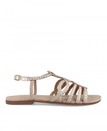 Braided flat sandal Gioseppo Yakima 71746-M