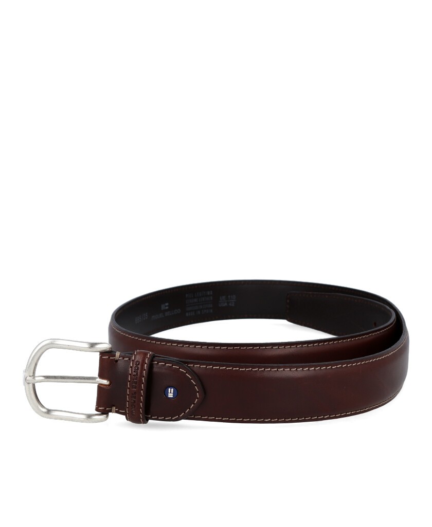 Bellido 685 classic smooth leather belt