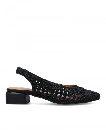 Braided ballerinas Gioseppo Piskove 71185-M