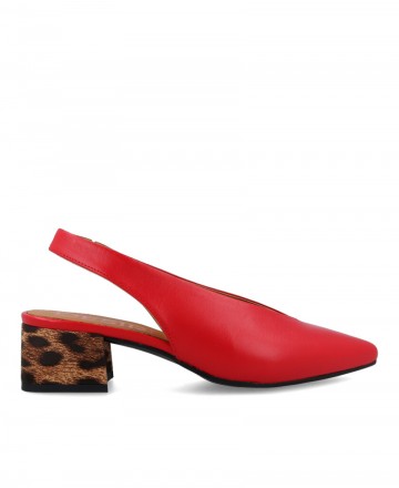 Desireé Malta animal print heeled shoes 7