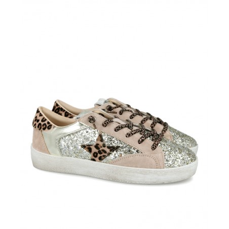 Zapatilla glitter mujer Cetti C-1342 SRA