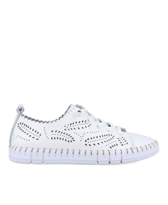 Zapato de piel troquelado Happy Monk Creta-014 Zapato de piel troquelado Happy Monk Creta-014