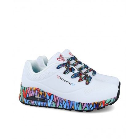 Sneakers printed Skechers Uno