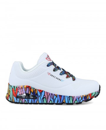 Sneakers printed Skechers Uno