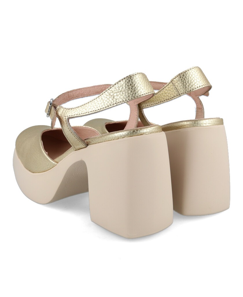 Wonders Juana H4951 women's block heel shoe