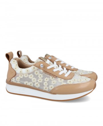 Happy Monk Vanity-010 embroidered sneakers