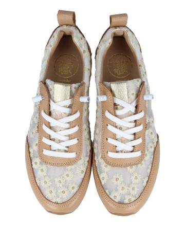 Happy Monk Vanity-010 embroidered sneakers