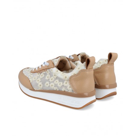 Happy Monk Vanity-010 embroidered sneakers