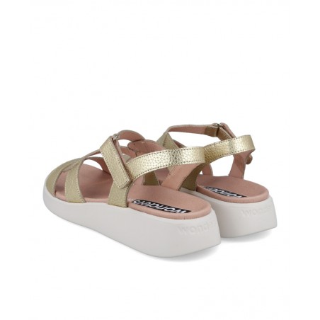 Wonders C6541 low wedge sandals