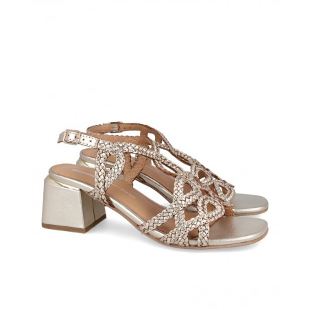 Gioseppo Crescent 75451-M metallic sandals