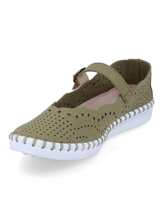 Zapato plano con hebilla Walk & Fly Elsa HI-9933 Zapato plano con hebilla Walk & Fly Elsa HI-9933