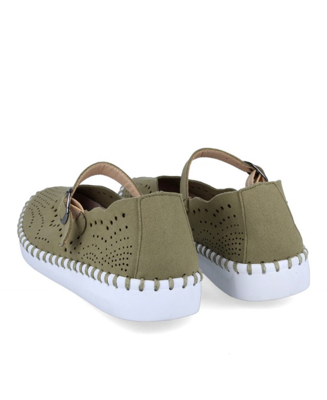 Zapato plano con hebilla Walk & Fly Elsa HI-9933 Zapato plano con hebilla Walk & Fly Elsa HI-9933